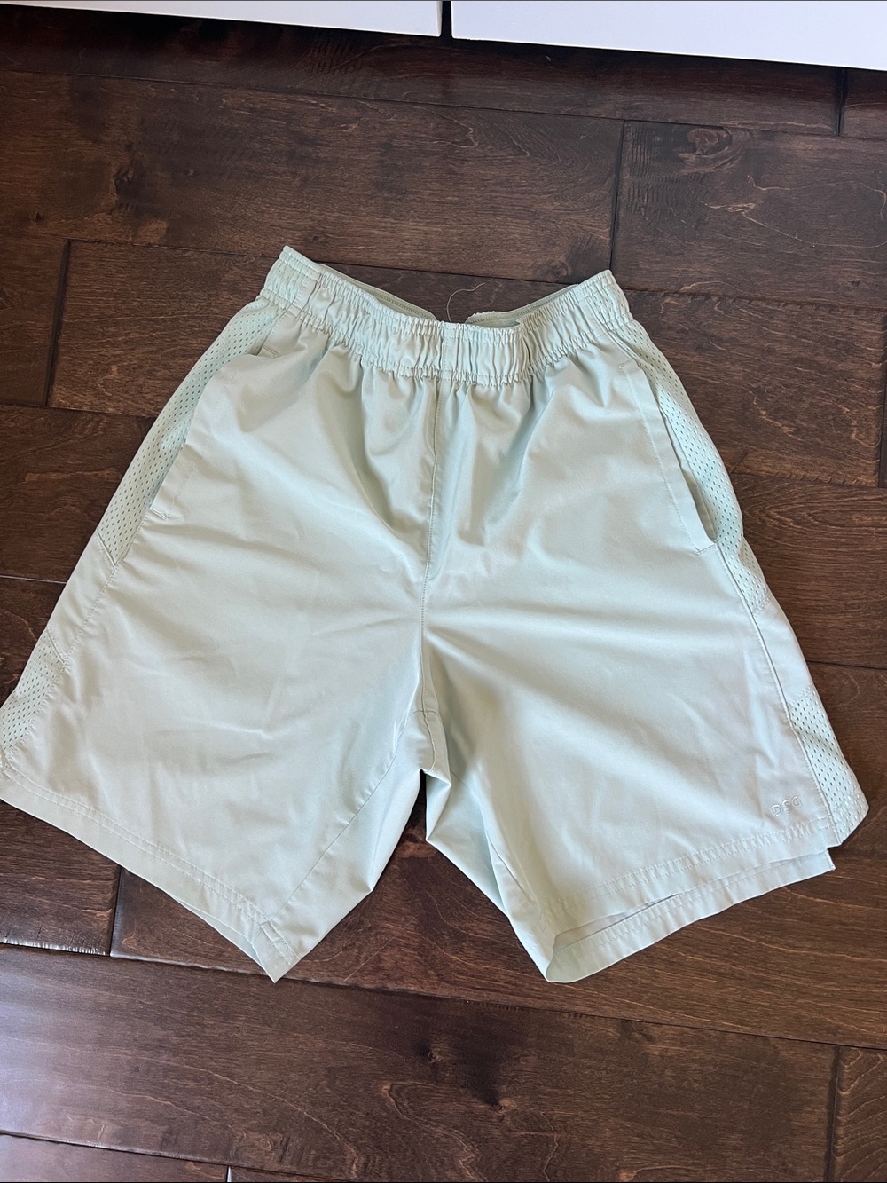 DSG Lightweight Athletic Shorts in Mint Green
